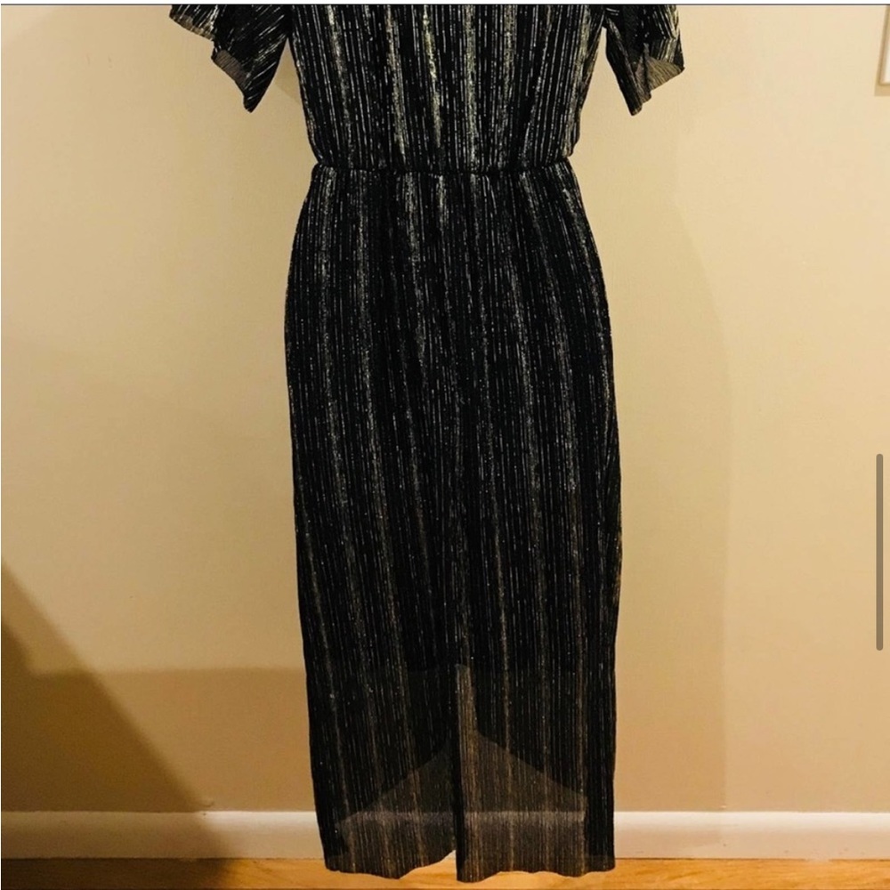 Nordstrom All in Favor Dolman Plisse Midi Dress - Picture 7 of 10